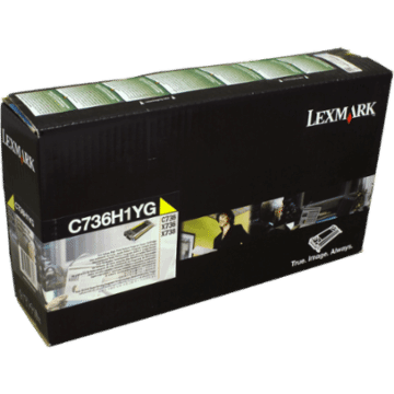 Lexmark Toner C736H1YG yellow