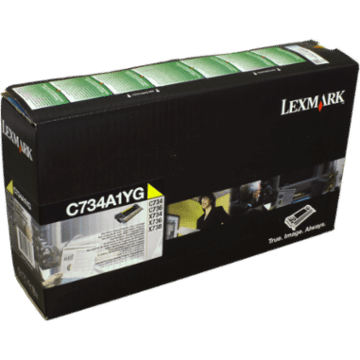 Lexmark Toner C734A1YG yellow