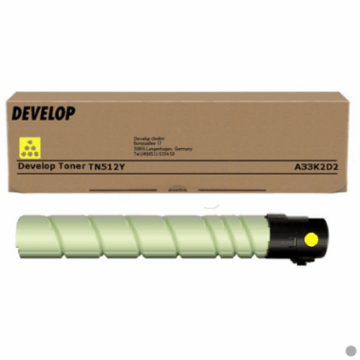 Develop Toner TN-512Y A33K2D2 yellow