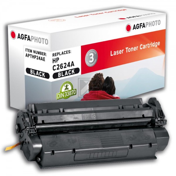 Agfaphoto Toner-Kartusche schwarz (APTHP24AE) ersetzt 24A