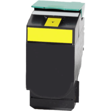 Recycling Toner für Lexmark 80C20Y0 802Y yellow