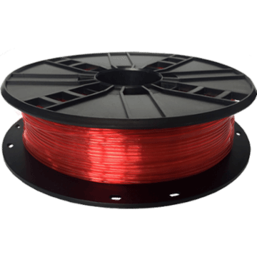 Ampertec 3D-Filament PETG rot 1.75mm 500g Spule