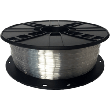 Ampertec 3D-Filament PETG transparent 1.75mm 1000g Spule