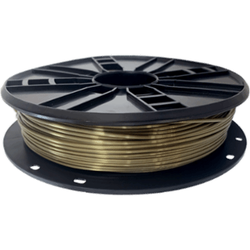 WhiteBOX 3D-Filament Seiden-PLA bronze mit Perlglanz 1.75mm 500g Spule